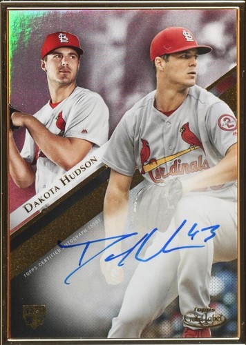 2019 Topps Gold Label - Dakota Hudson #GLA-DH