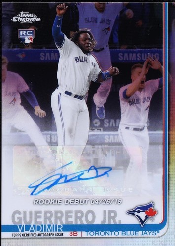 【PSA10】Guerrero Jr. 2019 Topps Chrome RC 2019 Topps Chrome Update #21 Vladimir Guerrero Jr. Blue Jays