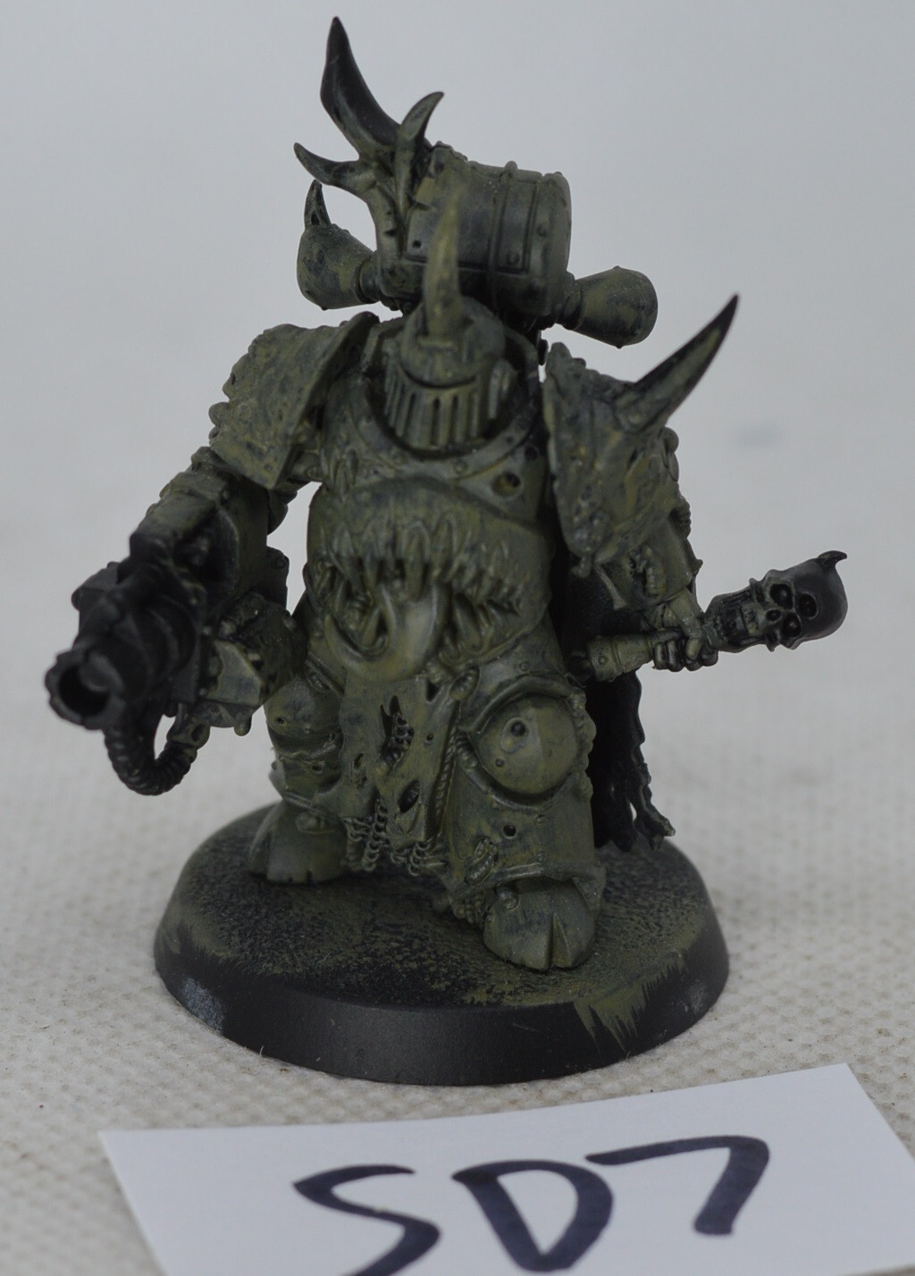 Warhammer 40k, Death Guard, Plague Marine x1, Lot #SD7 | eBay
