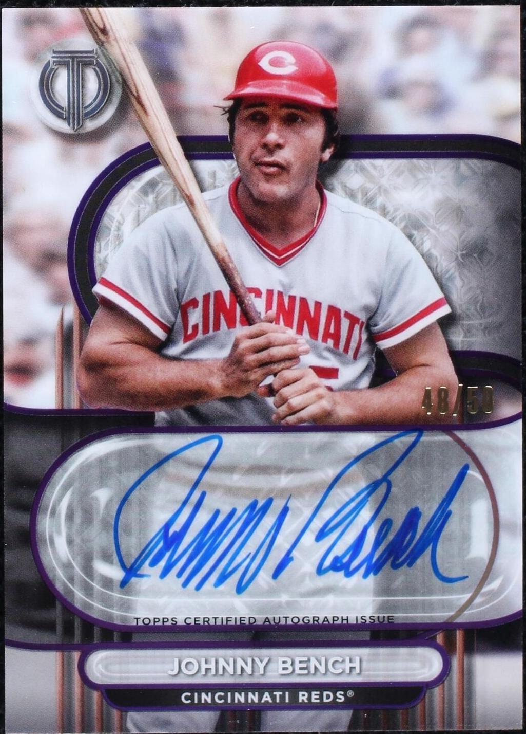 2024 Topps Tribute - Johnny Bench #TA-JB