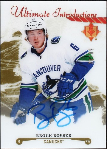 2017-18 Ultimate Collection - Brock Boeser #UI-39