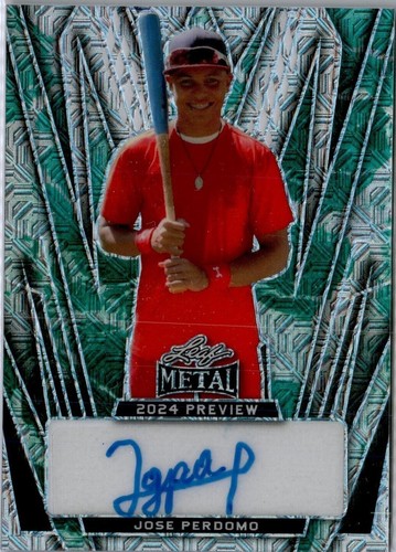 2023 Leaf Trinity - Jose Perdomo #LMP-JP2