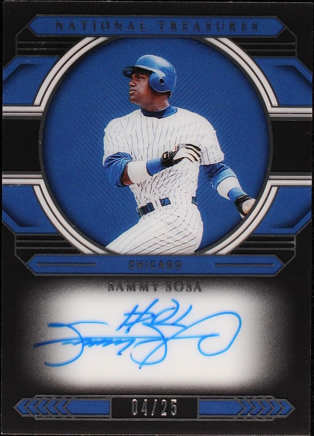 Panini National Treasures 2020 - Sammy Sosa #MS-SS