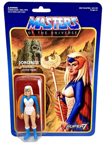 Super7 Sorceress Action Figure MOTU Masters Of The Universe