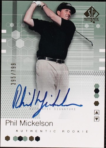 2002 SP Authentic - Phil Mickelson #110