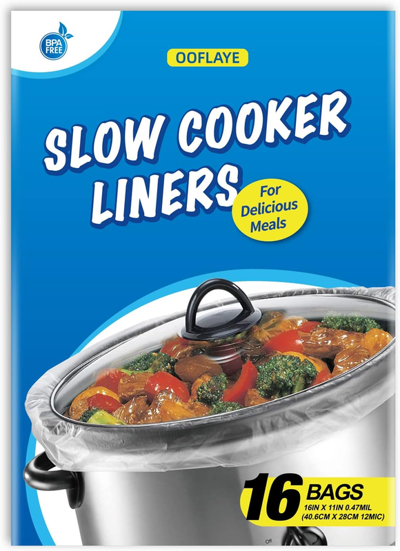 Slow Cooker Liners Small Size Pot Liners Disposable Cooking Ba...