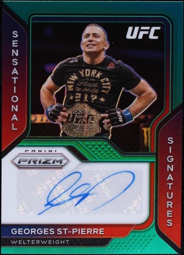 2021 Panini Prizm UFC - Georges St-Pierre #SS-GSP