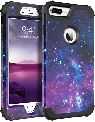 For Apple iPhone 8 Plus / 7 Plus Case Hybrid Rugged Shockproof Protective Cover 