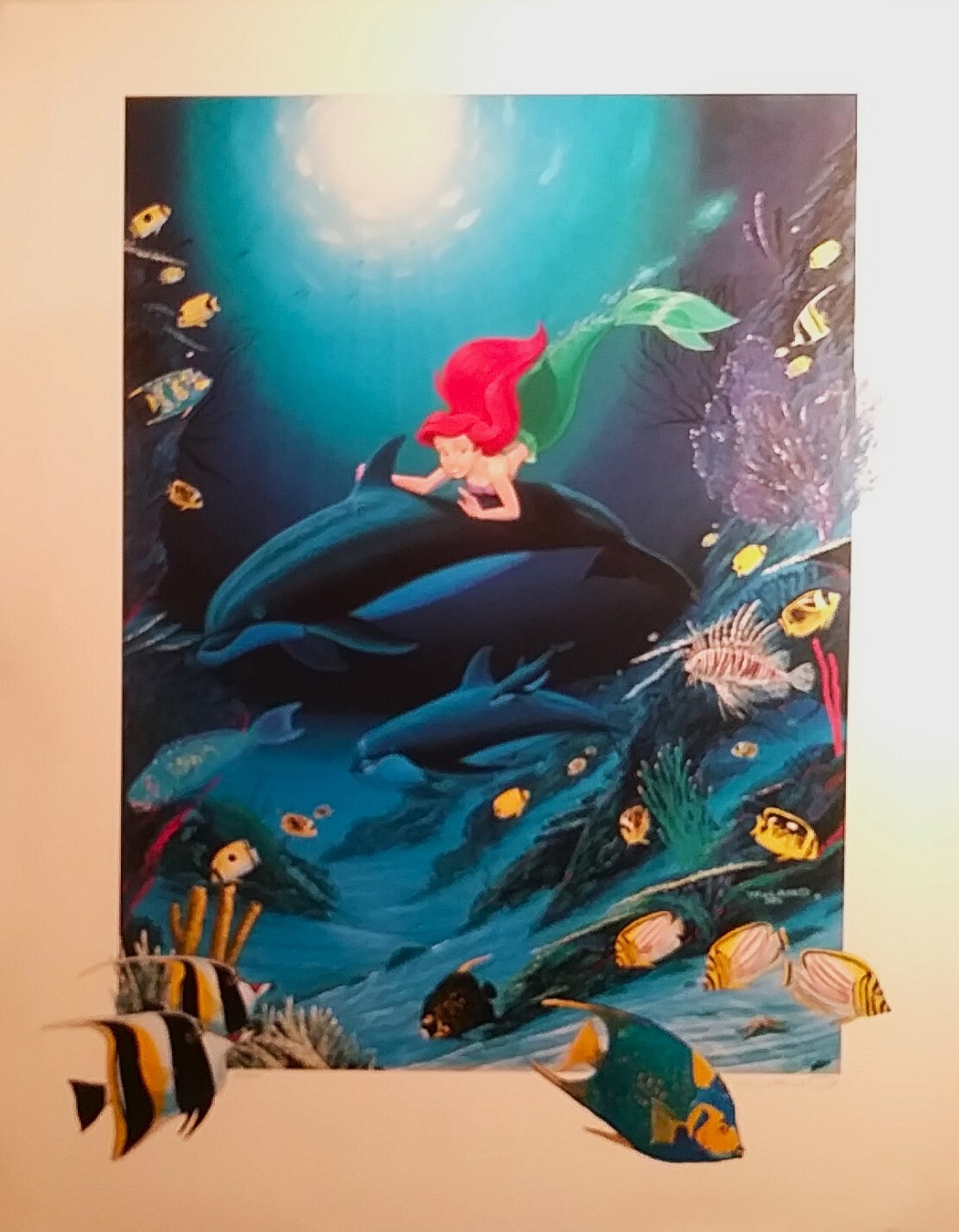 WYLAND LITTLE MERMAID ARIEL DISNEY 1995 S/N LTD. ED. #893