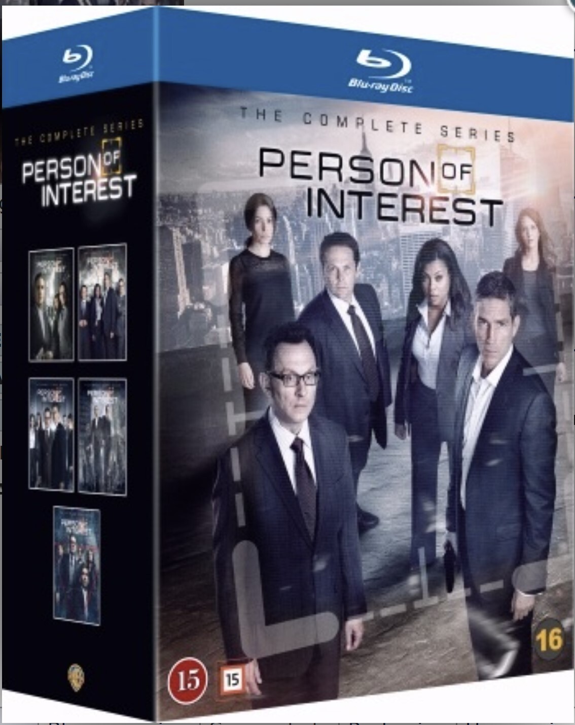 Person of Interest:The Complete Series Blu-ray Seasons 1-5 NEW 1 2 3 4 5 Denmark