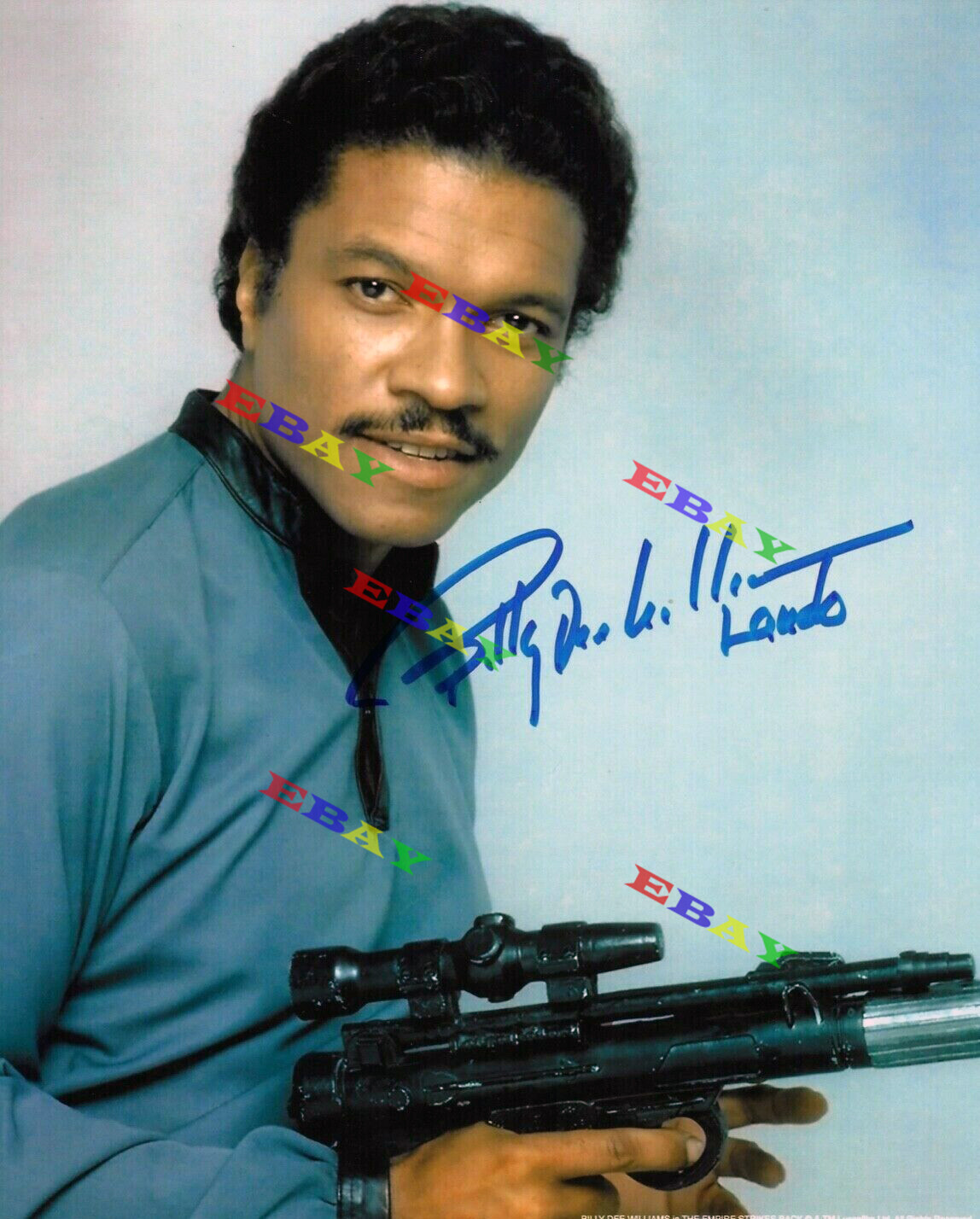 Billy Dee Williams Lando Calrissian Star Wars Autographed