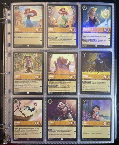 ディズニーロルカナ 1-204コンプリートセット Disney Lorcana Full Set (NON FOIL) # 1-204 Includes All