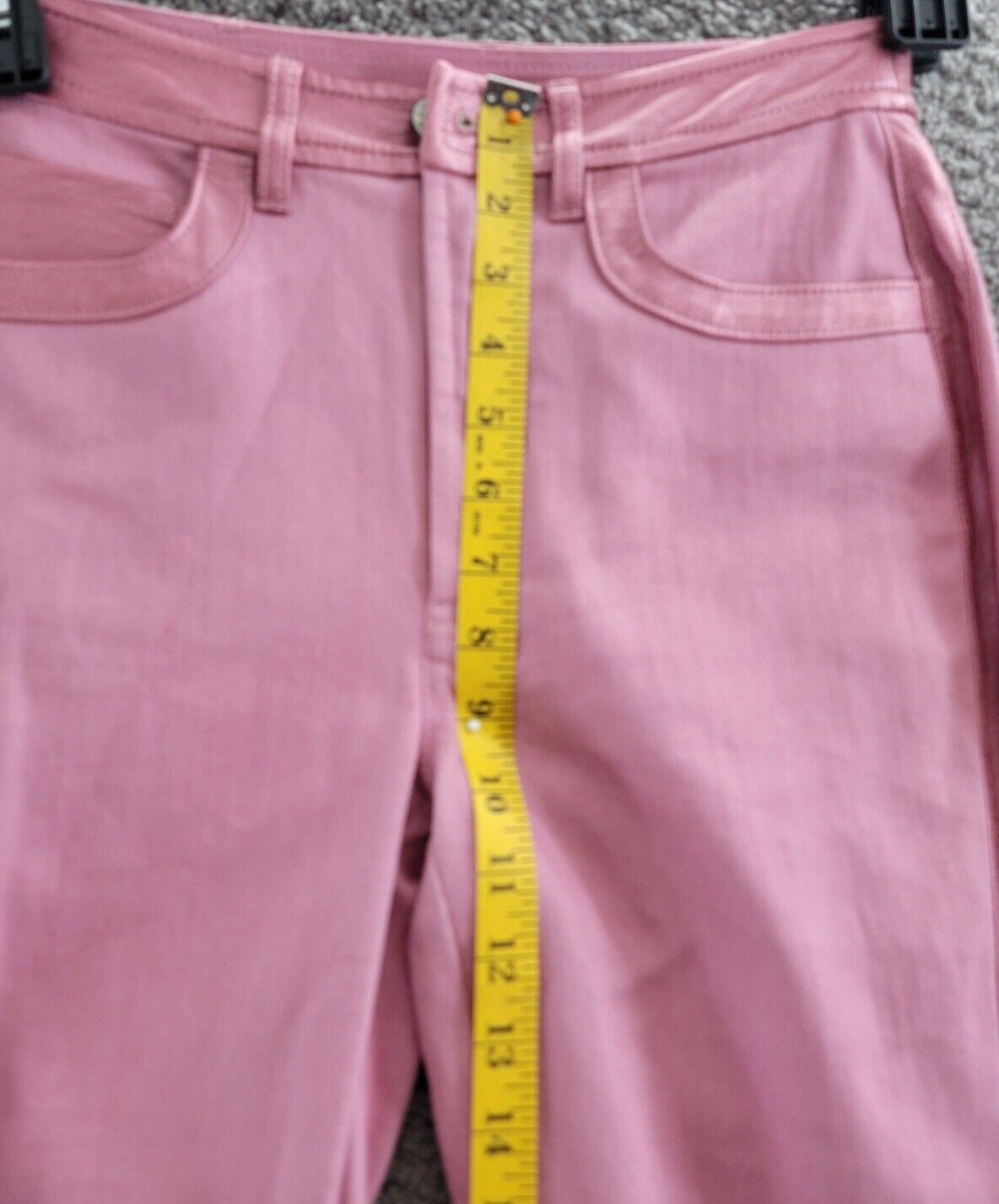 Cinq à Sept Presely Mid-Rise Straight-Leg Pants Women's 00 Quartz Button Zip - Picture 6 of 17