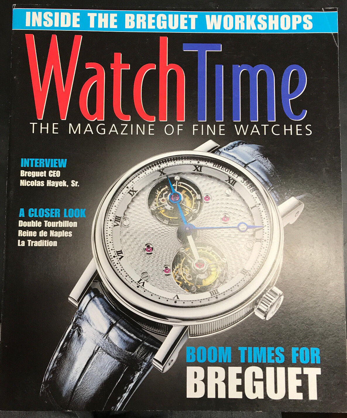 WatchTime Magazine of Fine Watches Inside the Breguet Workshops Brochure Only eBay