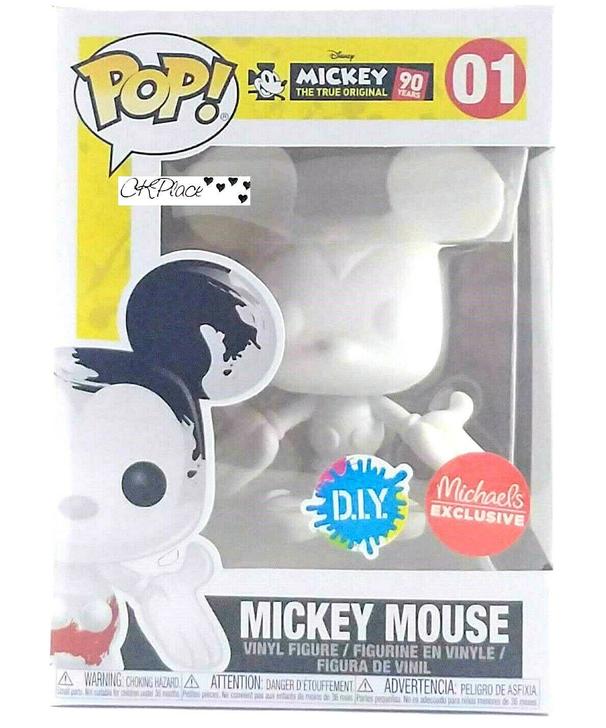Funko Pop Mickey's 90th Anniversary Diy Mickey Mouse #01