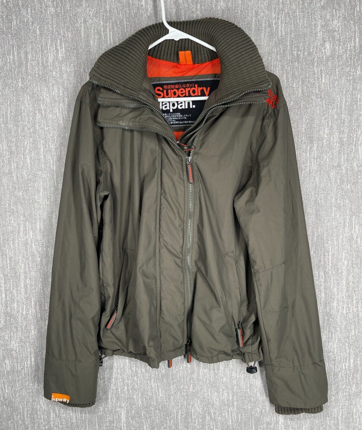 SuperDry Japan Men's Jacket Small Green Professional The SuperDry Japan Men's Jacket Small Green Professional The
