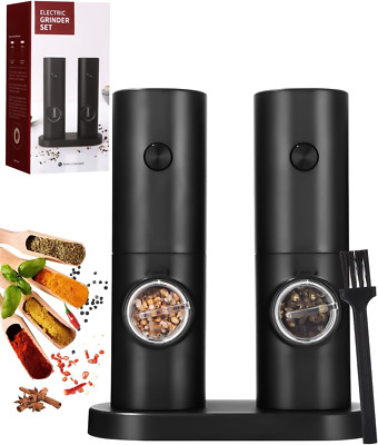 Yulado Macina Pepe Elettrico, Set Di 2 Macina Sale E Pepe, Set Macina Sale E Pep