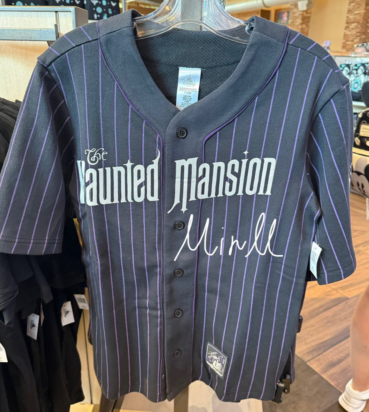 The Haunted Mansion Baseball Shirt for Adults 999 Walt