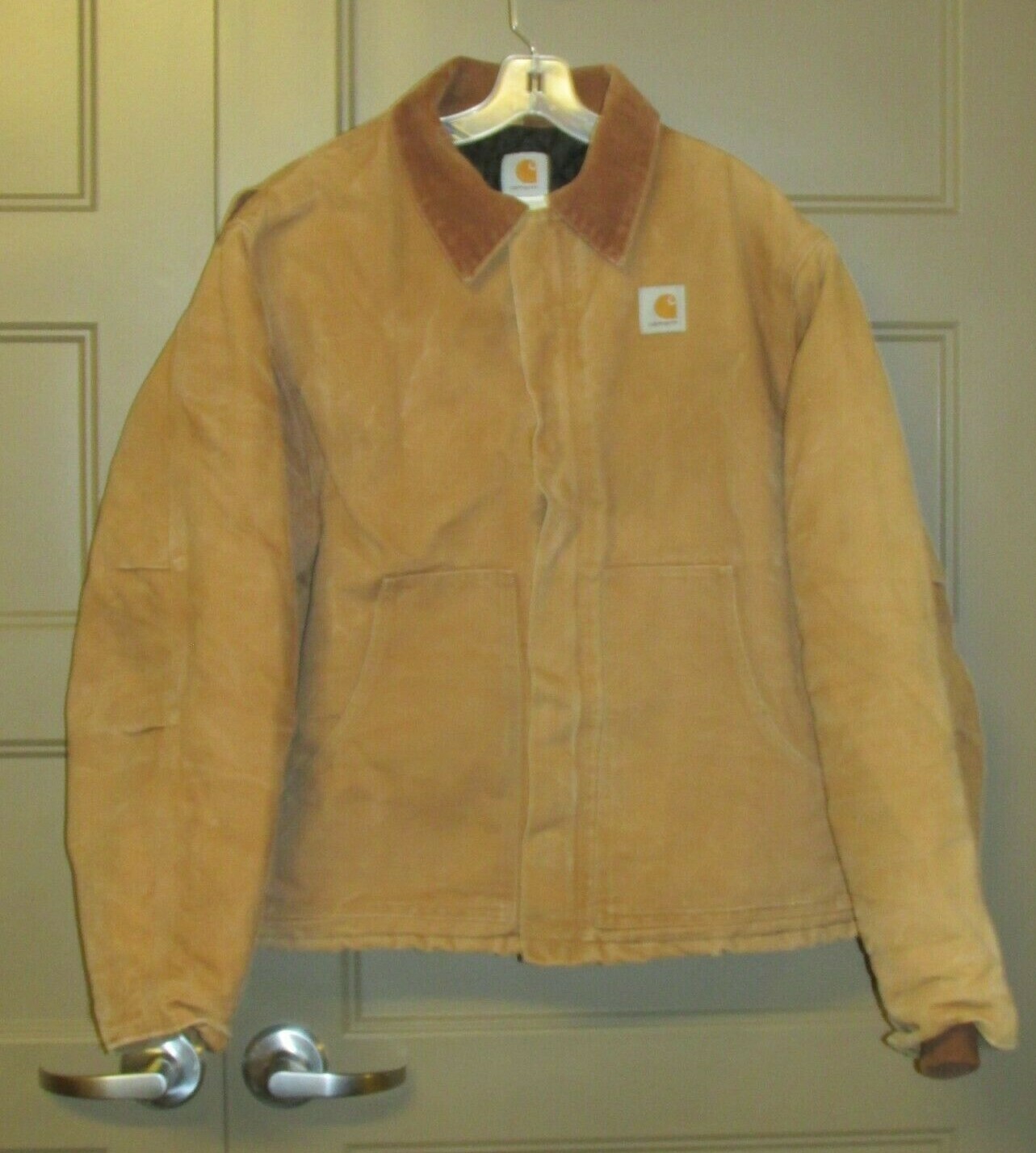 Carhartt J02 Vintage Brown Arctic Quilt-Lined Jacket Men's Carhartt J02 Vintage Brown Arctic Quilt-Lined Jacket Men's
