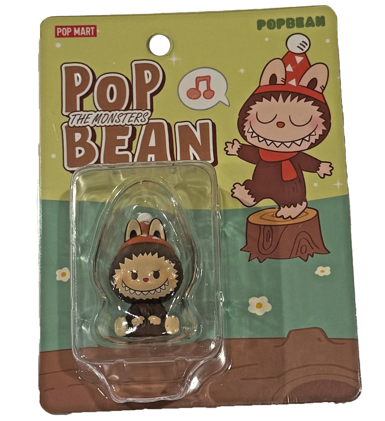 ぬいぐるみ POPMART THE MONSTERS LABUBU Sesame Bean Labubu The Monsters Exciting Macaron Vinyl Face Series