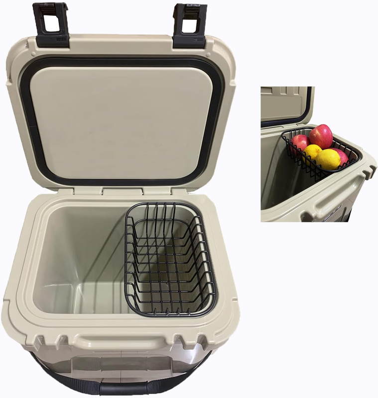 KDOWES Cooler Basket Compatible with YETI Roadie 24, Dry Goods Wire Cooler Rack