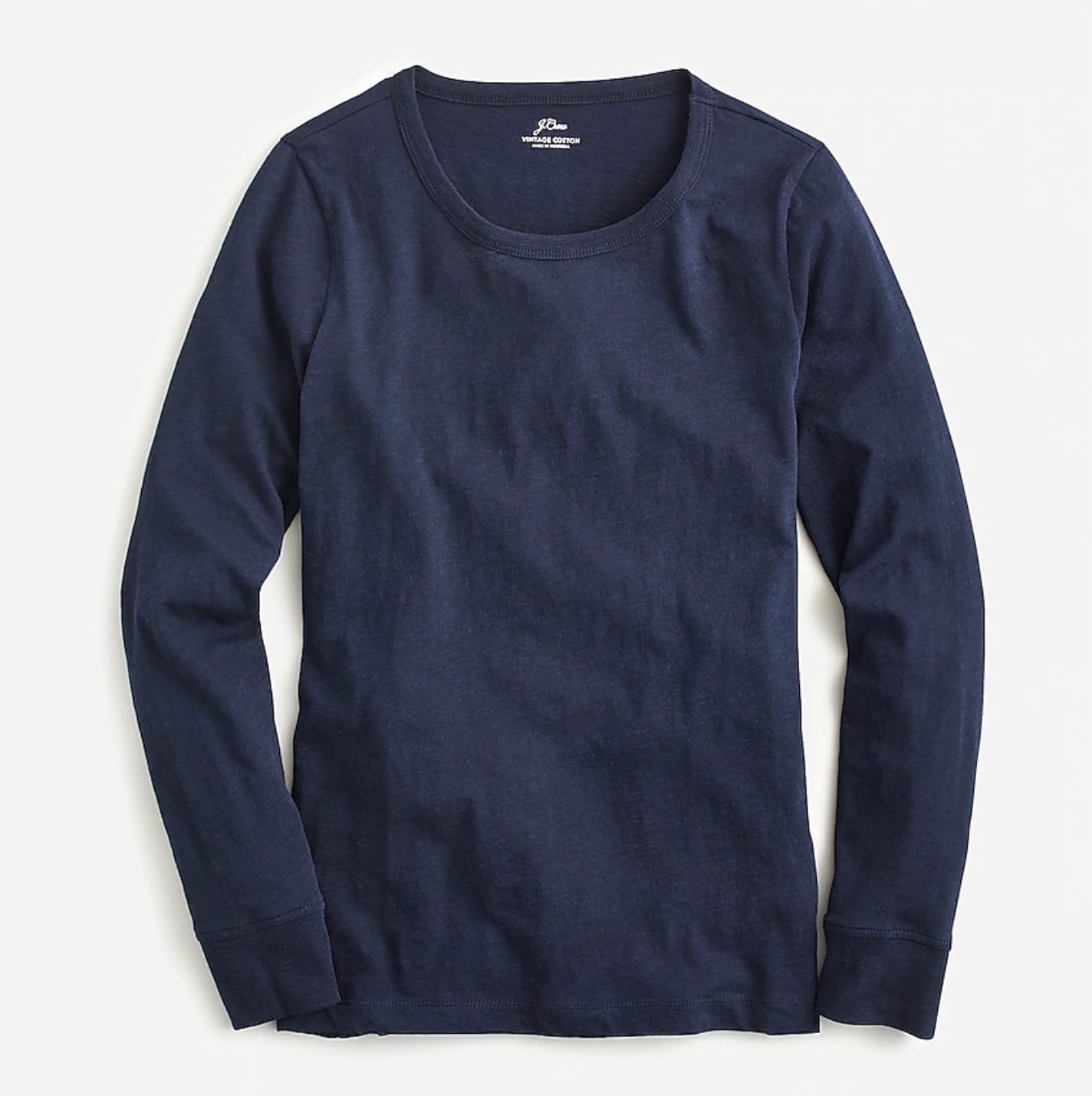 Vintage j.crew ネイビー　ニット　L Vintage j.crew ネイビー ニット L - メルカリ