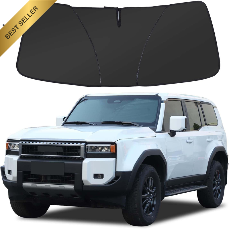 Front Windscreen Sun Shade Compatible with Toyota Landcruiser Prado 250 Series 2