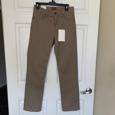 Red Ale Men s Slim Brown Corduroy Pants Straight Leg 29 x 32 New