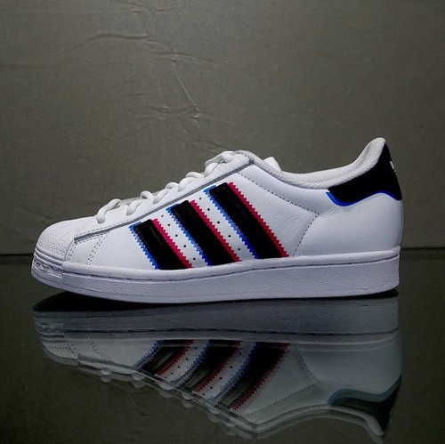 

Adidas Superstar Junior Спортивные кроссовки для детей старшего возраста и больших детей # 388, Белый, Sneaker Trainer Shoes