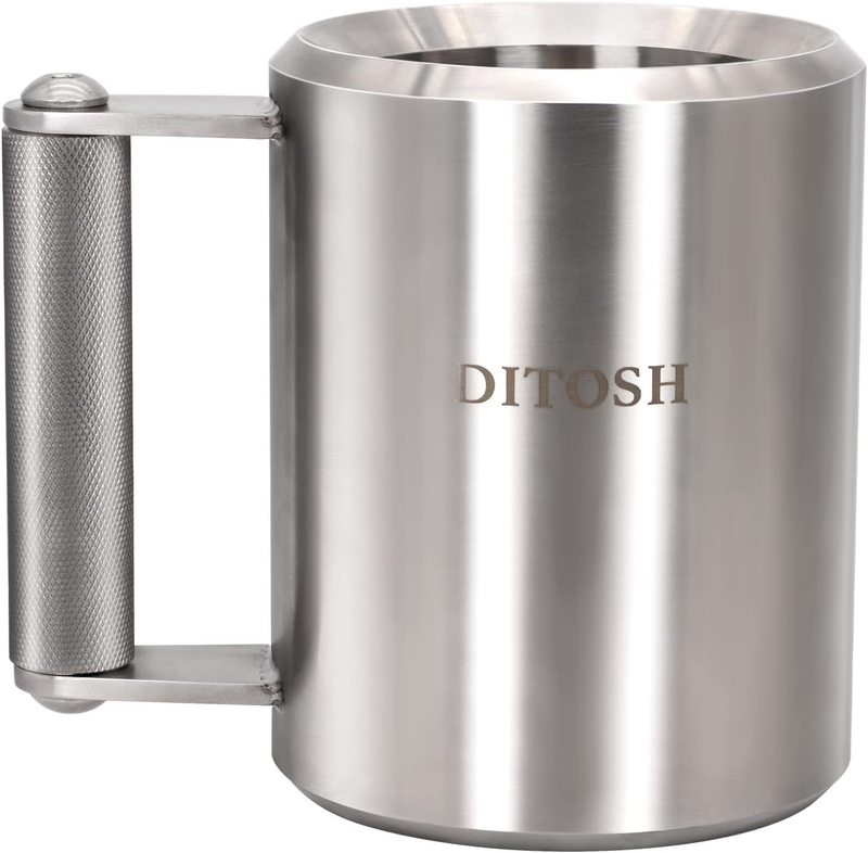 Heavy 10Kg Dumbbell Mug - 304 Stainless Steel Fitness Challenge Cup | eBay