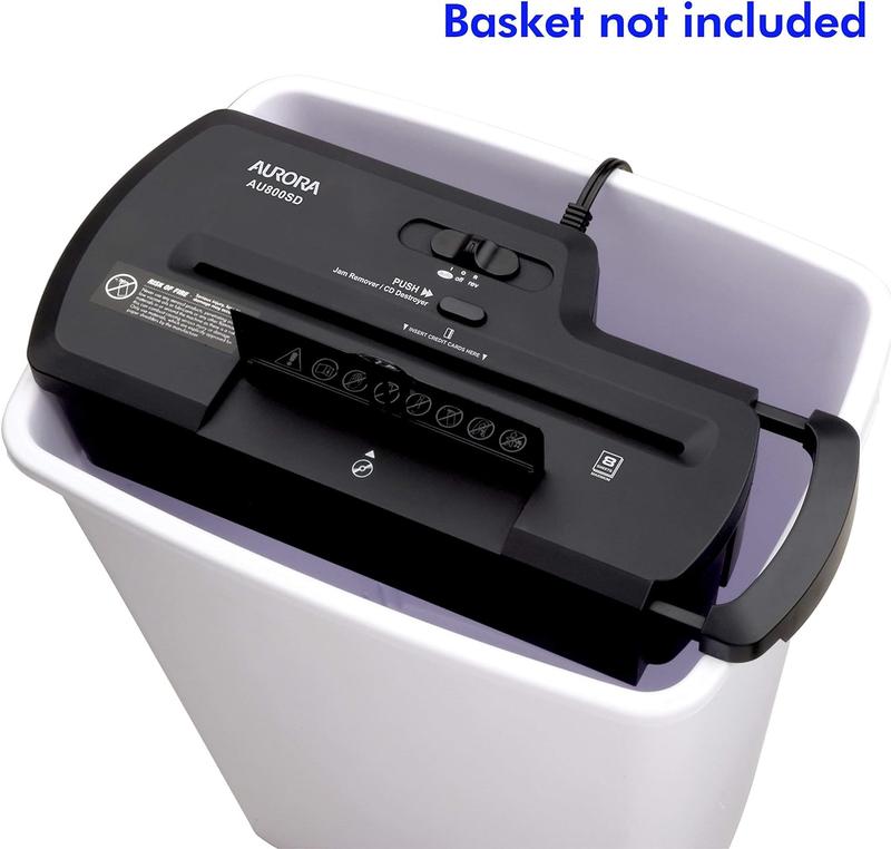 Professional Strip Cut Paper Shredder/Cd/Credit Card Shreder