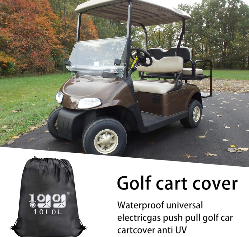Golf Cart Covers Universal Fits Yamaha EZGO Club Car Lifted 2/4 Passengers 600D