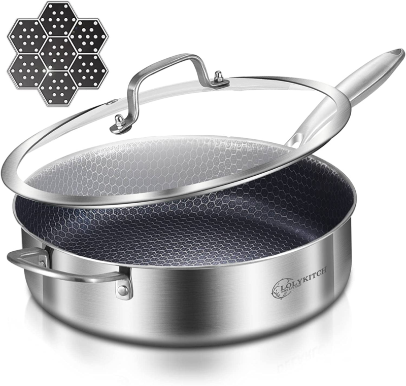 , Frying Pan With Lid In Ho