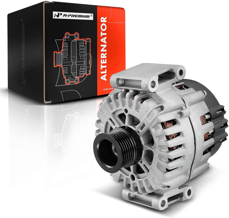 Alternator for Mercedes-Benz C350 2012 E350 2012-2016 3.5L 12V 180A 6-Groove