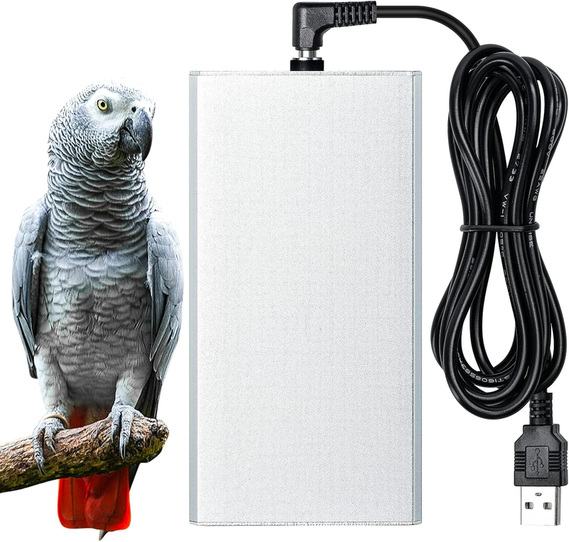 Briidea Bird Warmer for Cage, Bird Heater to Snuggle up for African Grey, Parake