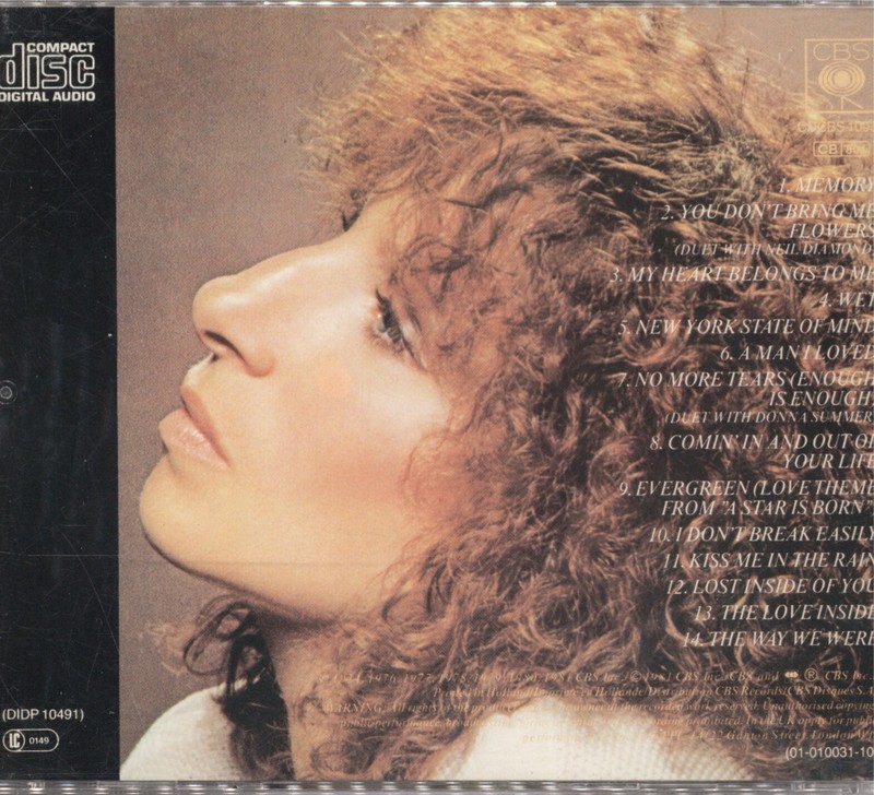 バーブラ・ストライサンド Barbra Streisand – The Movie Album – SACD (Hybrid