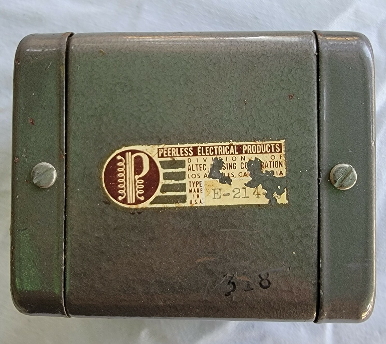 ALTEC PEERLESS TRANSFORMERS E-214-Q 20-20 PLUS OUTPUT | eBay