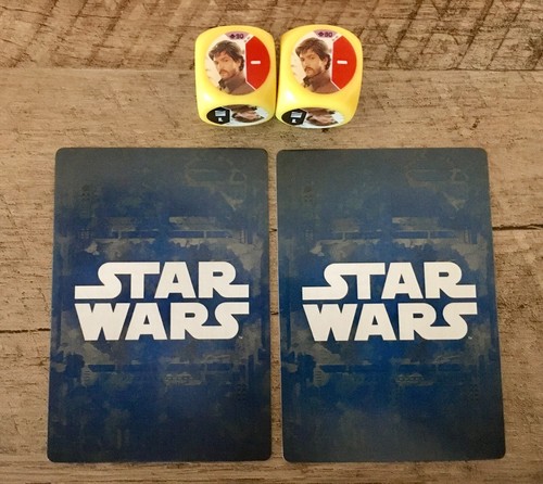 Star Wars Destiny - Cassian Andor Legendary Card With Die X2 Way Of The Force NM