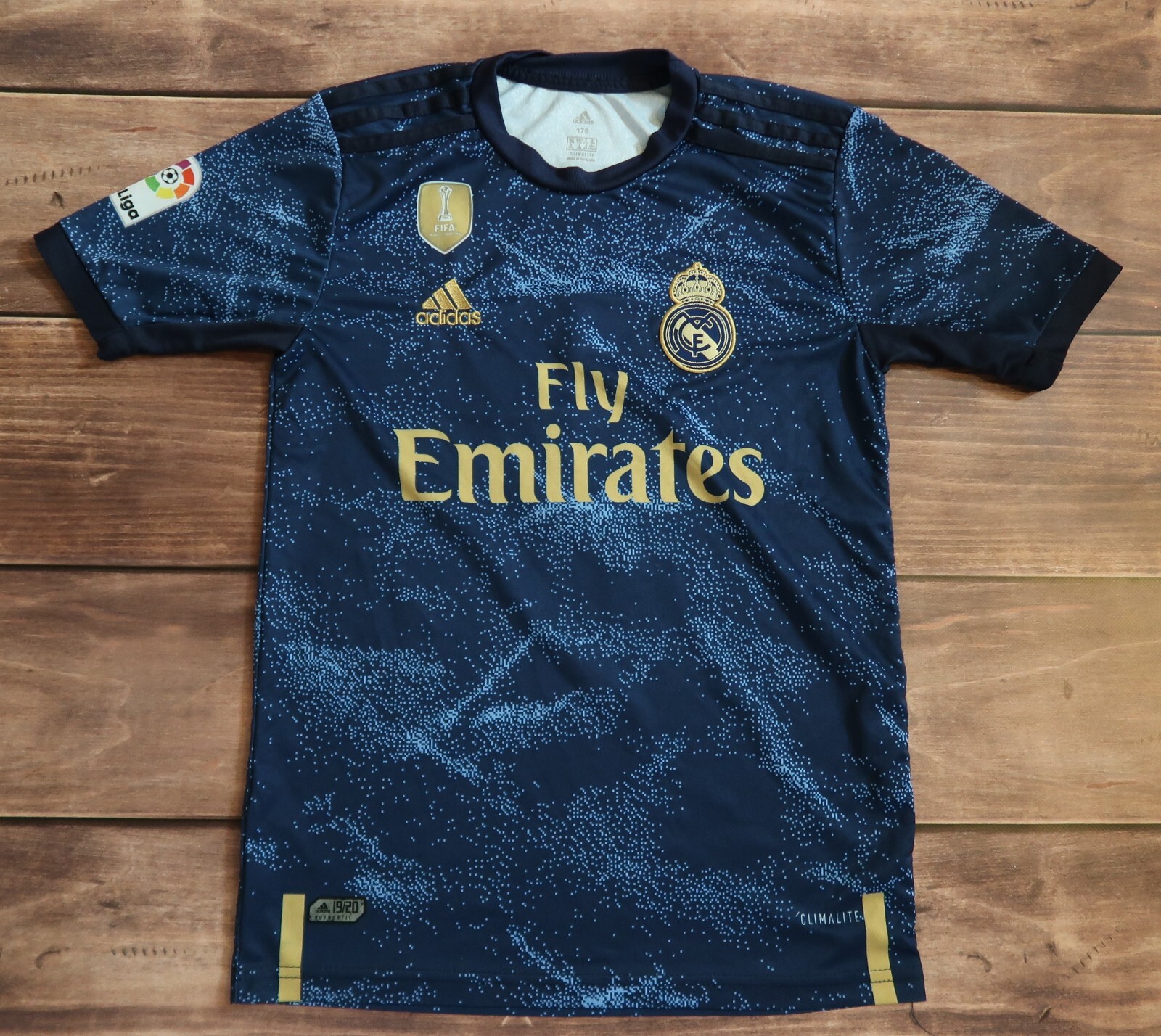 ✓Adidas Soccer Jersey REAL MADRID HAZARD #7 Football Shirt