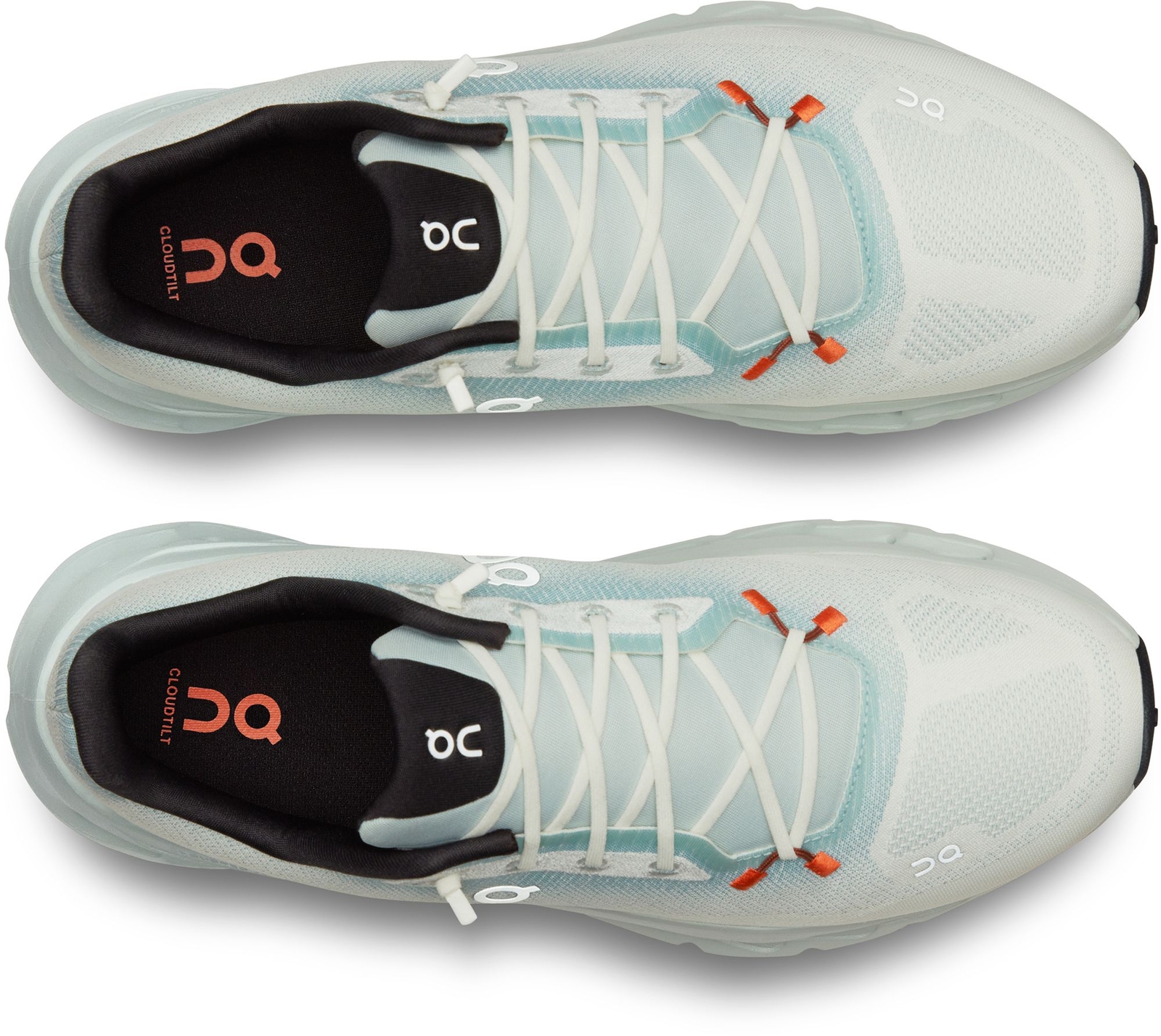 Pre-owned On Running Brand Ivory White/light Blue Cloud Cloudtilt Oc Running Shoes