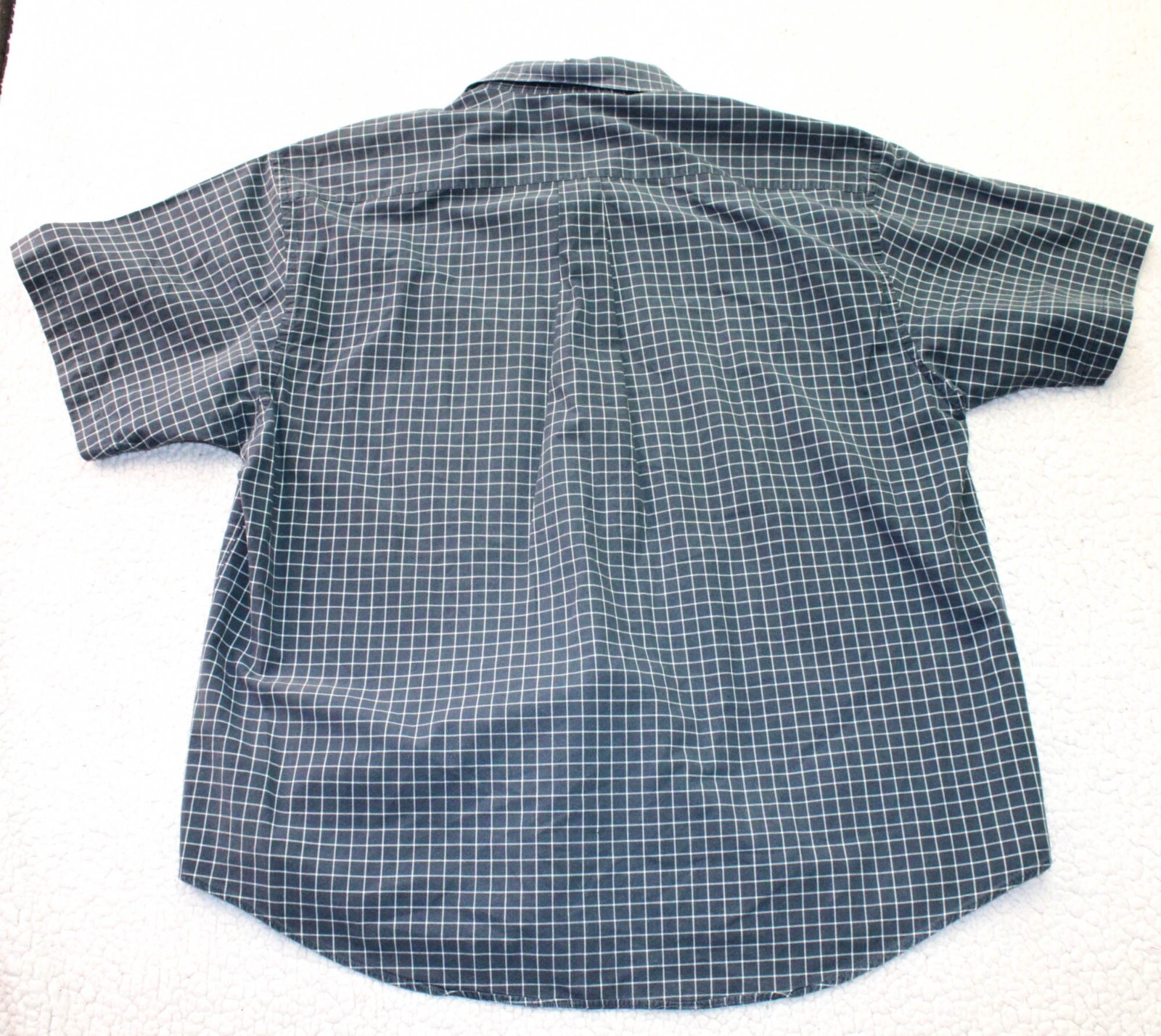 ️40‘s【VAN HEUSEN】 VINTAGE SHIRT Van Heusen Mens 60% Cotton 40% Polyester Stain Resistant Oxford