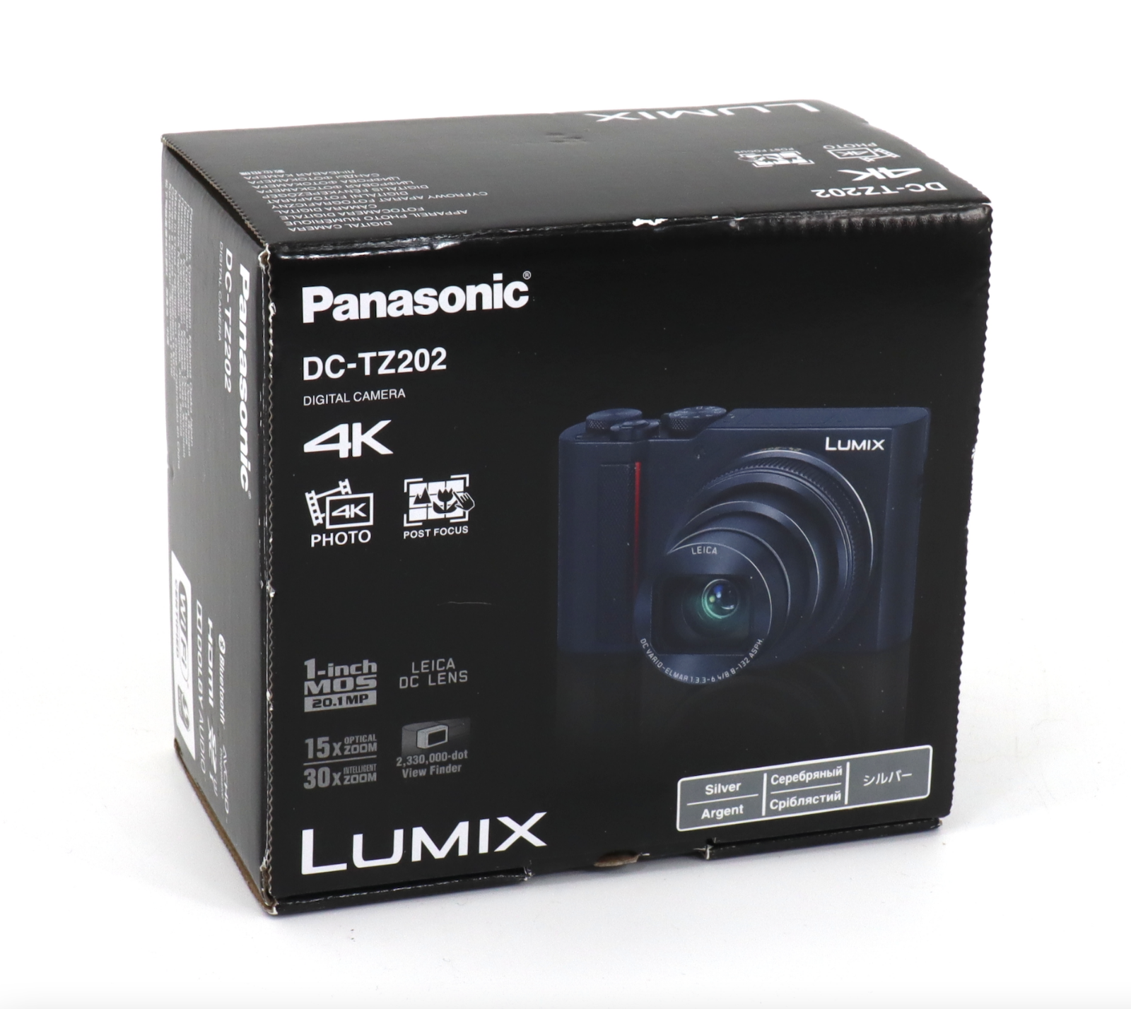 Panasonic Lumix DMCTZ202 silber Digitalkameras