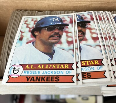 1979 Topps Reggie Jackson #700  NM-MT  New York Yankees HOF BEAUTY  LOT of 5 