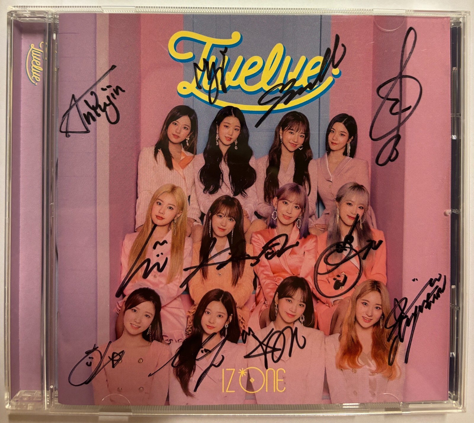 IZONE 全員サイン CD IZONE 全員サイン CD