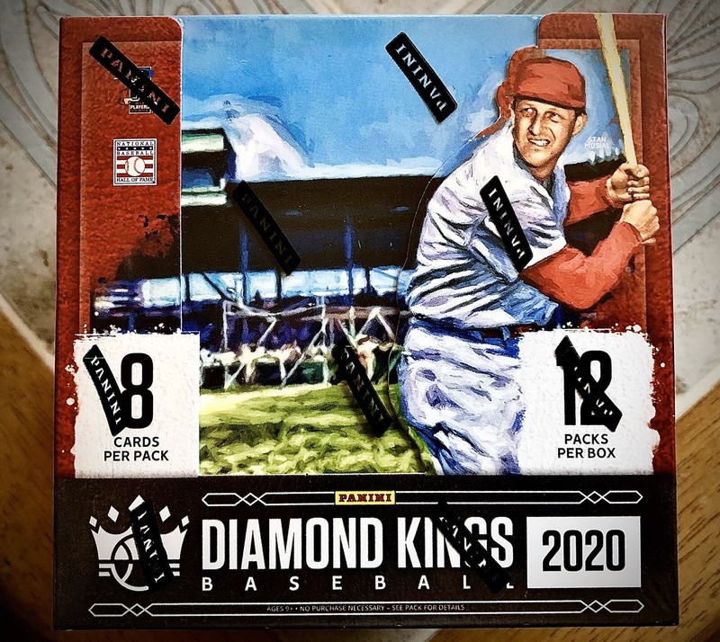 2020 Panini Diamond Kings Baseball Checklist with Individual Team Pages