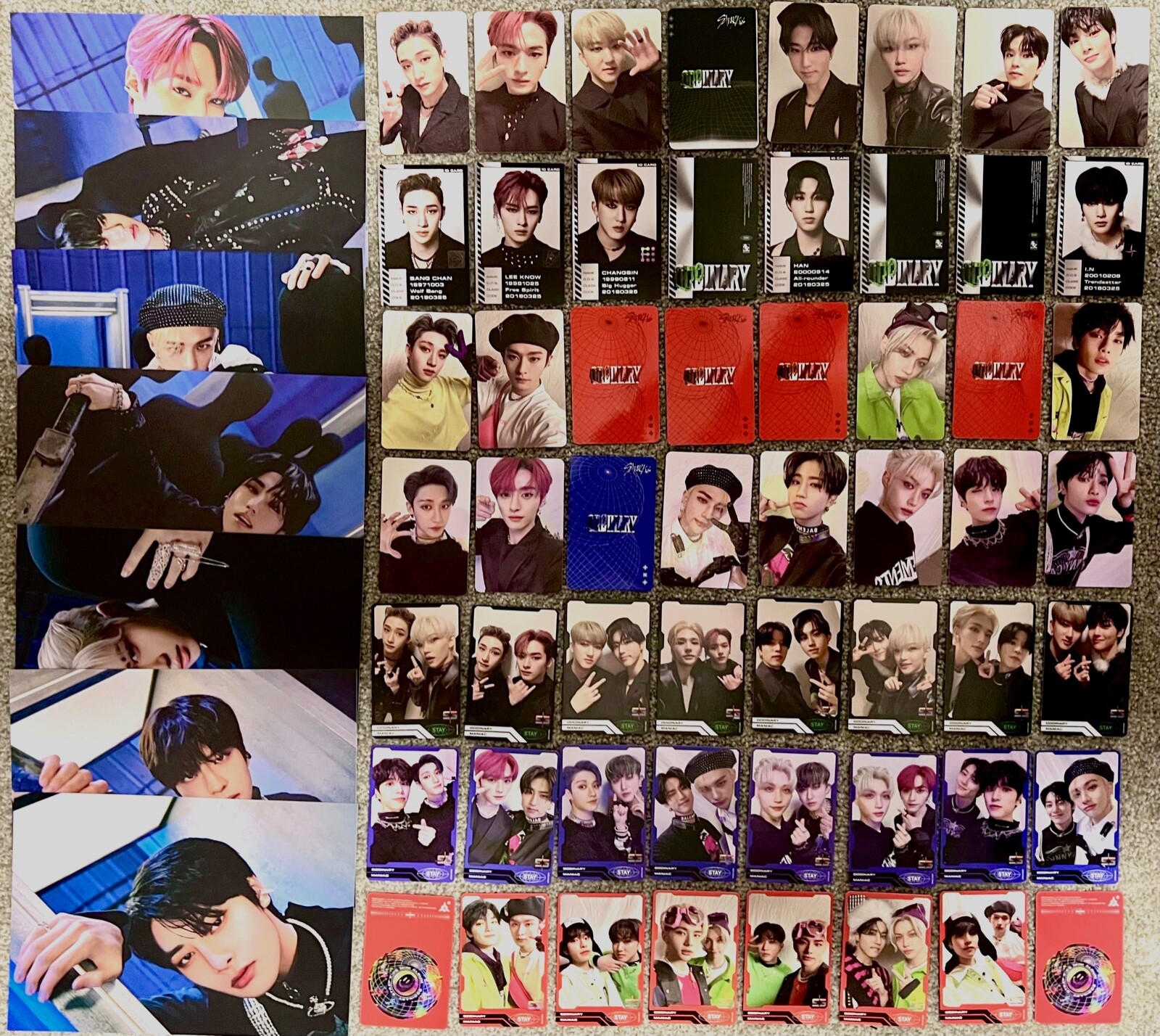 Stray Kids ODDINARY ミニポスター トレカ アイエン