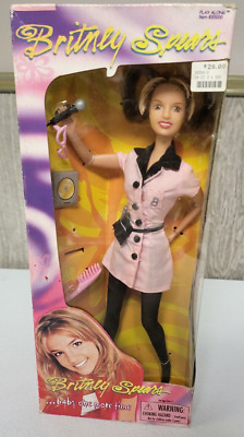 VTG Britney Spears Doll 1999 Play Along #20000 Baby One More Time Pink Waitress