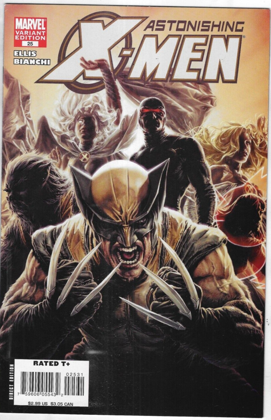 Astonishing X-Men Comic 25 Cover B Incentive Variant First