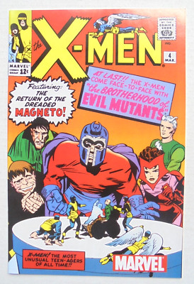 X-Men 4 ToyBiz Marvel Legends Reprint 2002 - 1st App Quicksilver / Scarlet Witch