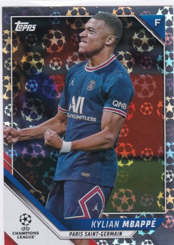 2021-22 Topps UEFA Champions Starball #200 Kylian Mbappe 2021-22 Topps UEFA Champions Starball #200 Kylian Mbappe